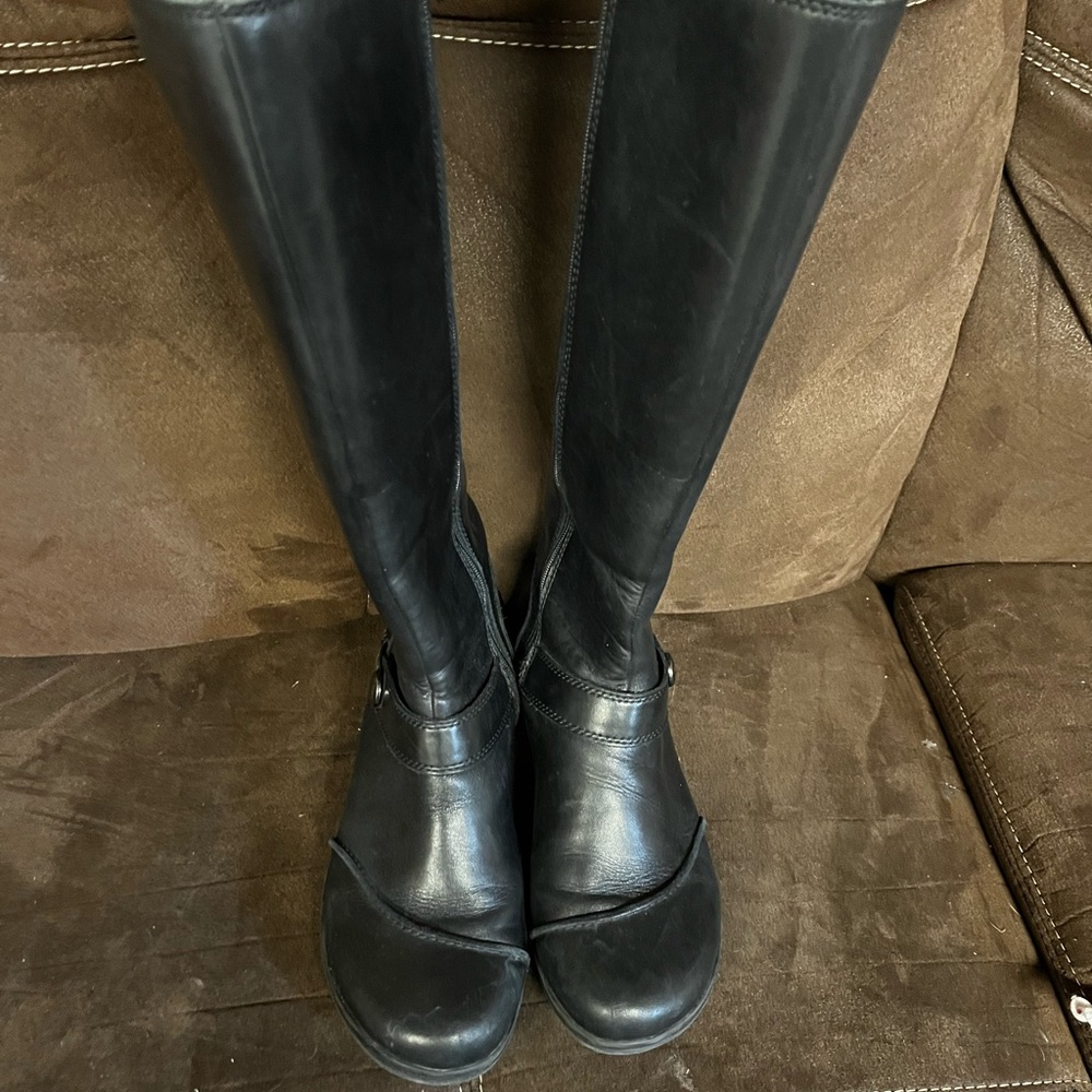 Clarks knee high boots